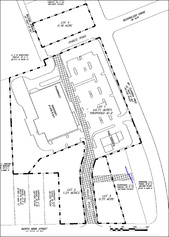 Grocer Store Site Plan