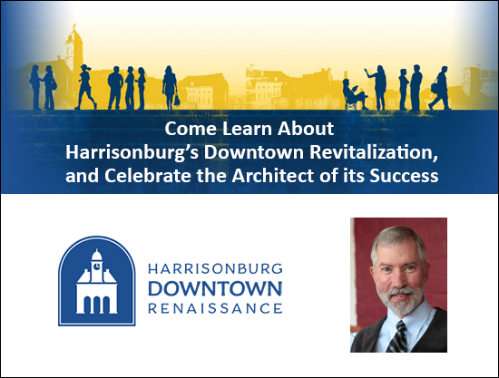 Learn about the revitalization of Downtown Harrisonburg