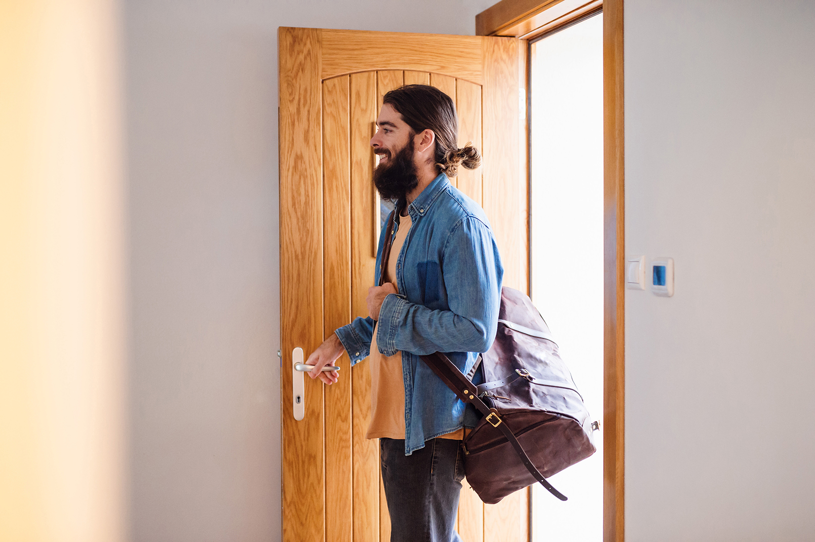 Entering Home Entering Home
