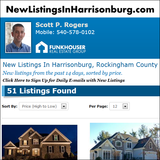 New Listings in Harrisonburg, Rockingham County
