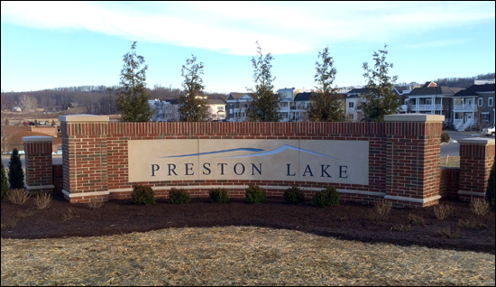 Preston Lake entrance