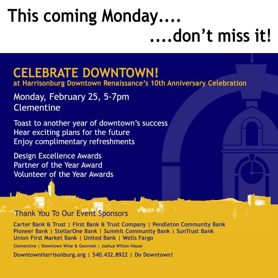 Celebrate Downtown Harrisonburg