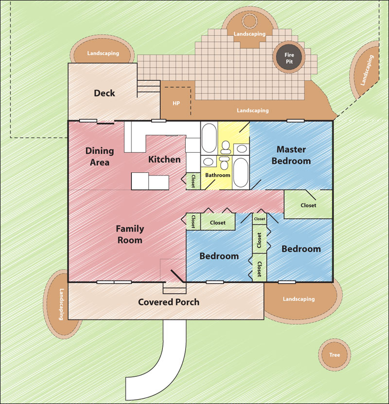 Why do I use floor plans to market a house for sale