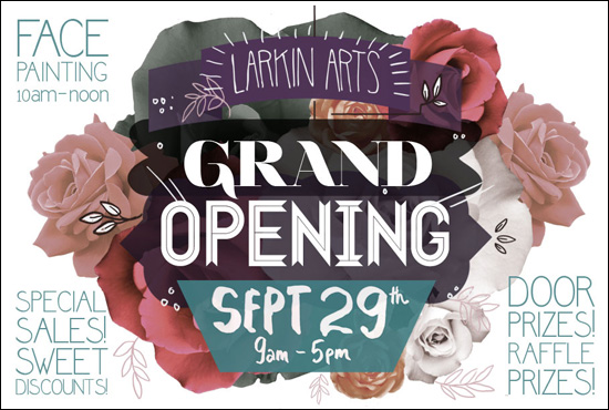 Grand Opening, Larkin Arts