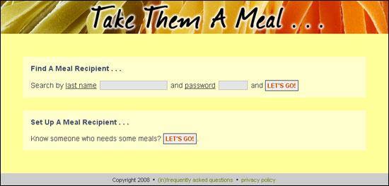 Take Them A Meal Take Them A Meal