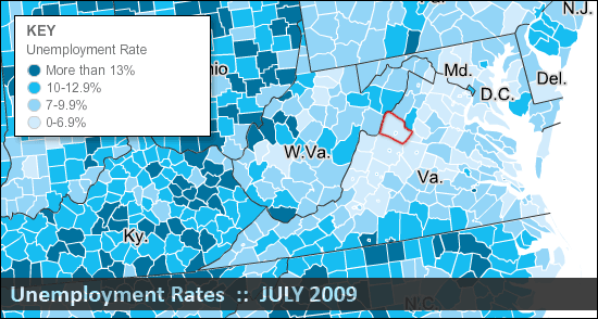 Unemployment Rates in 2009