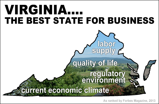 Virginia is the Best State for Business