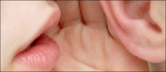 Psssst....it's a secret! Psssst....it's a secret!