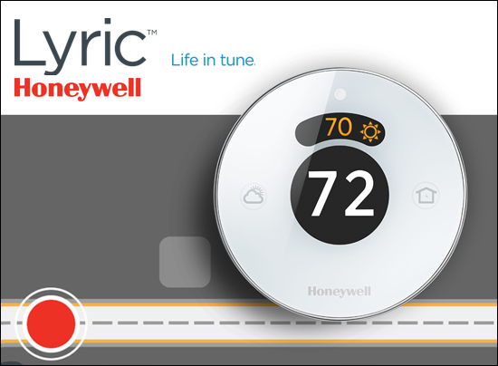 Lyric thermostat from Honeywell