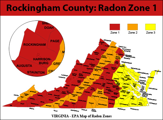 Radon in Rockingham County