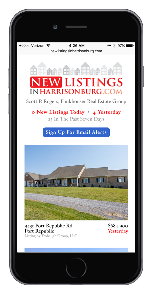 New Listings in Harrisonburg