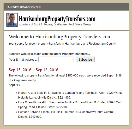 Property Transfers