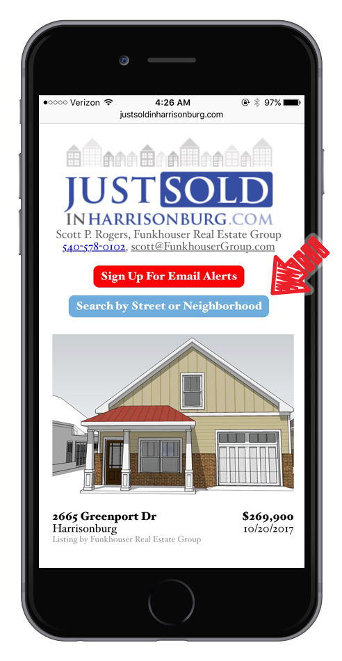 JustSoldInHarrisonburg.com