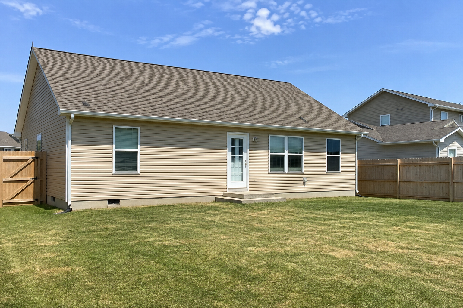 No Patio or Deck
