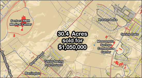 30.4 Acres Sold on Boyers Road