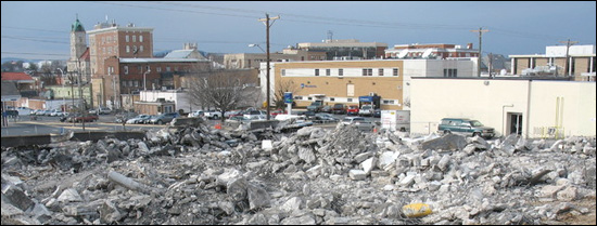 Urban Exchange demolition