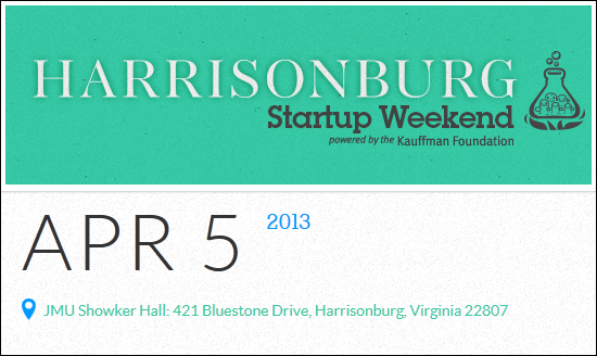 Harrisonburg Startup Weekend