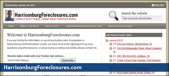 HarrisonburgForeclosures.com