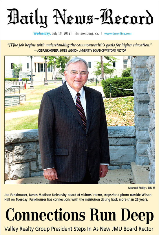 Joe Funkhouser named Rector of JMU Board of Visitors