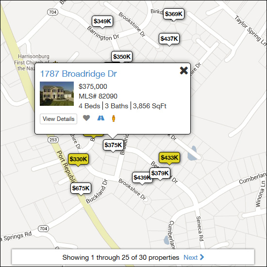 Nwe Map Search
